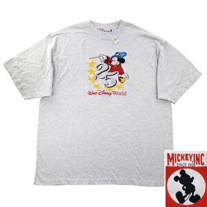 Disney World Vintage T-Shirt Mickey Mouse Inc. 25th Anniversary 90s XXL NWT